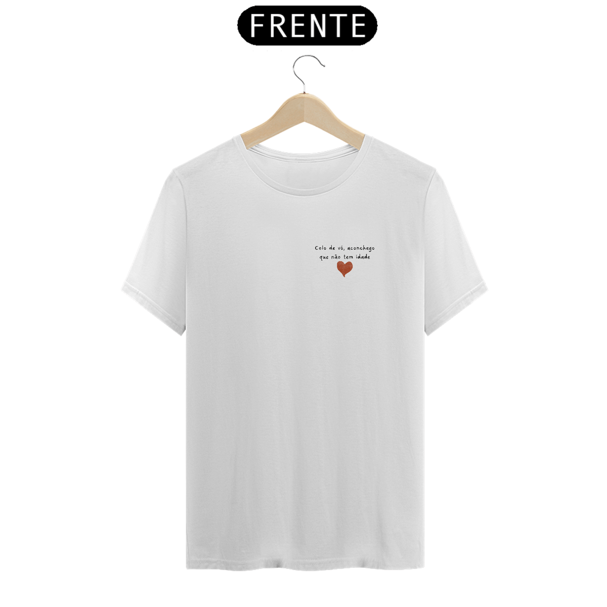 Nome do produto: Camiseta Colo de vó