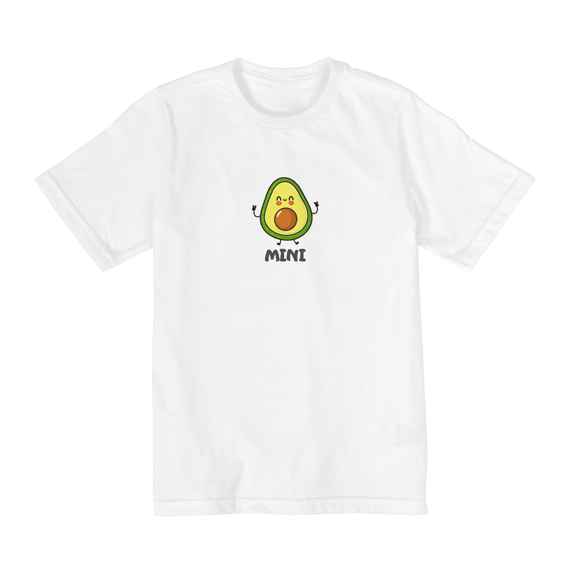 Camiseta Família Abacate - Mini - 2 a 8 anos