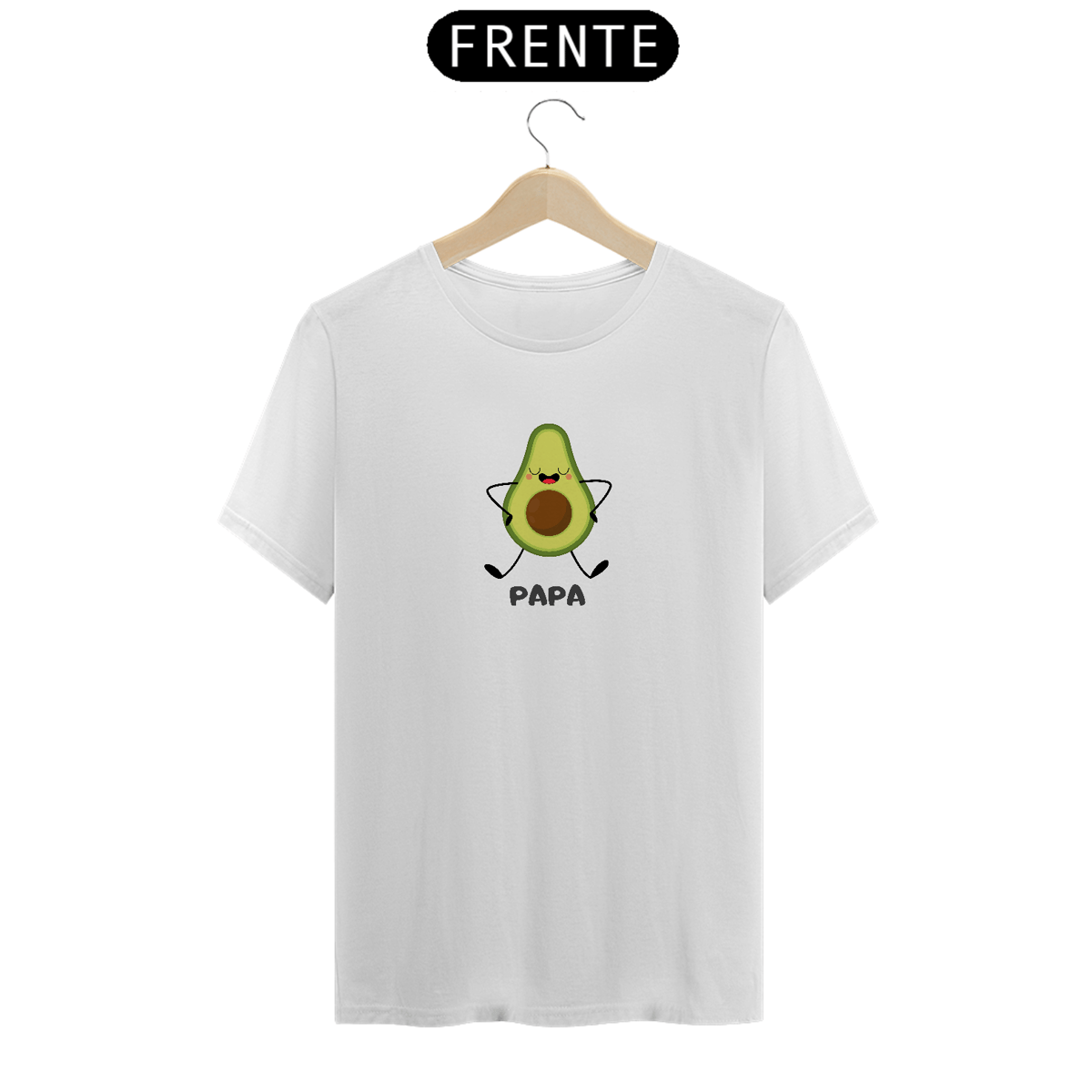 Nome do produto: Camiseta Família Abacate - Papa
