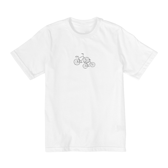 Camiseta Pedalar Juntos - 2 a 8anos