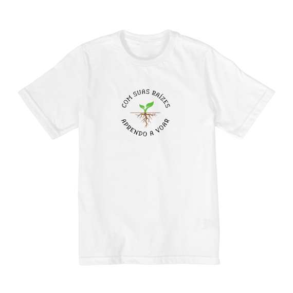 Camiseta Raizes - 10 a 14anos