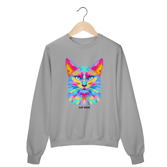 Moletom Cat Mom