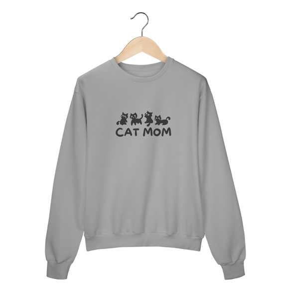 Moletom Cat Mom