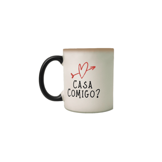 Dia dos Namorados - Caneca Mágica Casa Comigo?