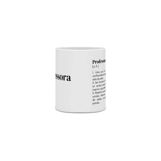 Nome do produtoCaneca Professora dicionário