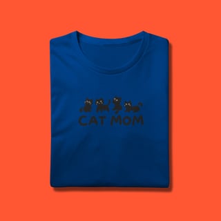 Nome do produtoCamiseta Cat Mom