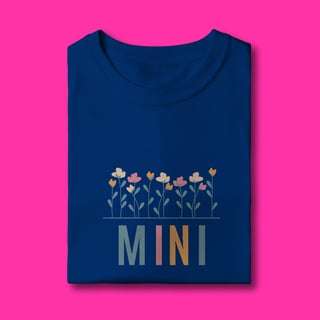 Nome do produtoCamiseta MINI com Flores (2 a 8 anos)