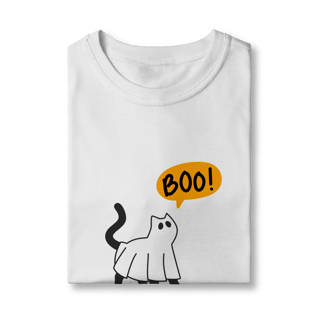 Nome do produtoCamiseta Gato Boo!