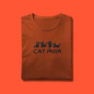 Nome do produtoCamiseta Cat Mom