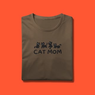 Nome do produtoCamiseta Cat Mom