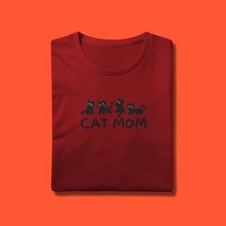 Nome do produtoCamiseta Cat Mom