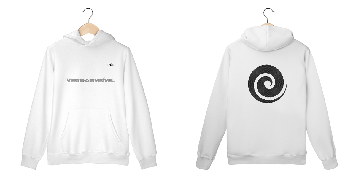 Nome do produto: Moletom Cósmico “Vestir o Invisível” | PÜL