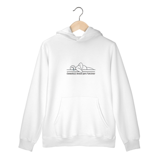 Moletom Canguru - Cansado demais para funcionar