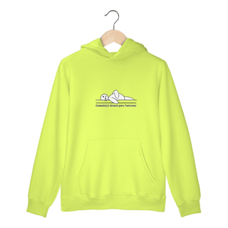 Nome do produto Moletom Canguru - Cansado demais para funcionar