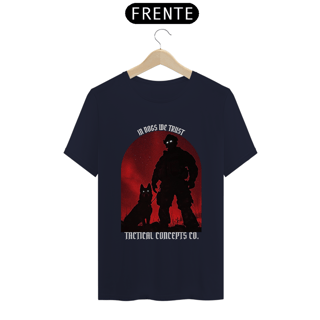 Nome do produto T-shirt | In Dogs We Trust (Frente)