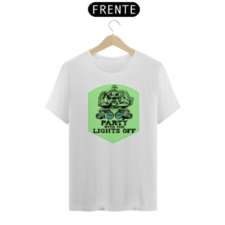 Nome do produto T-shirt | Party With The Lights Off