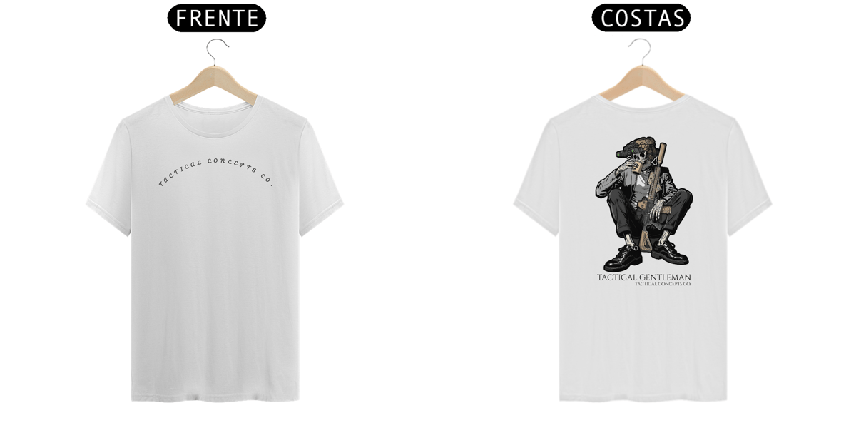 Nome do produto: T-shirt | Tactical Gentleman (Costas)