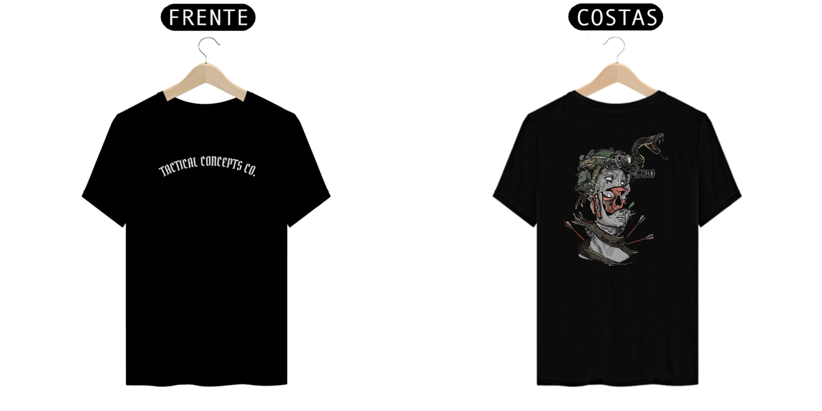 Nome do produto: T-shirt | Silent Doctrine (costas)