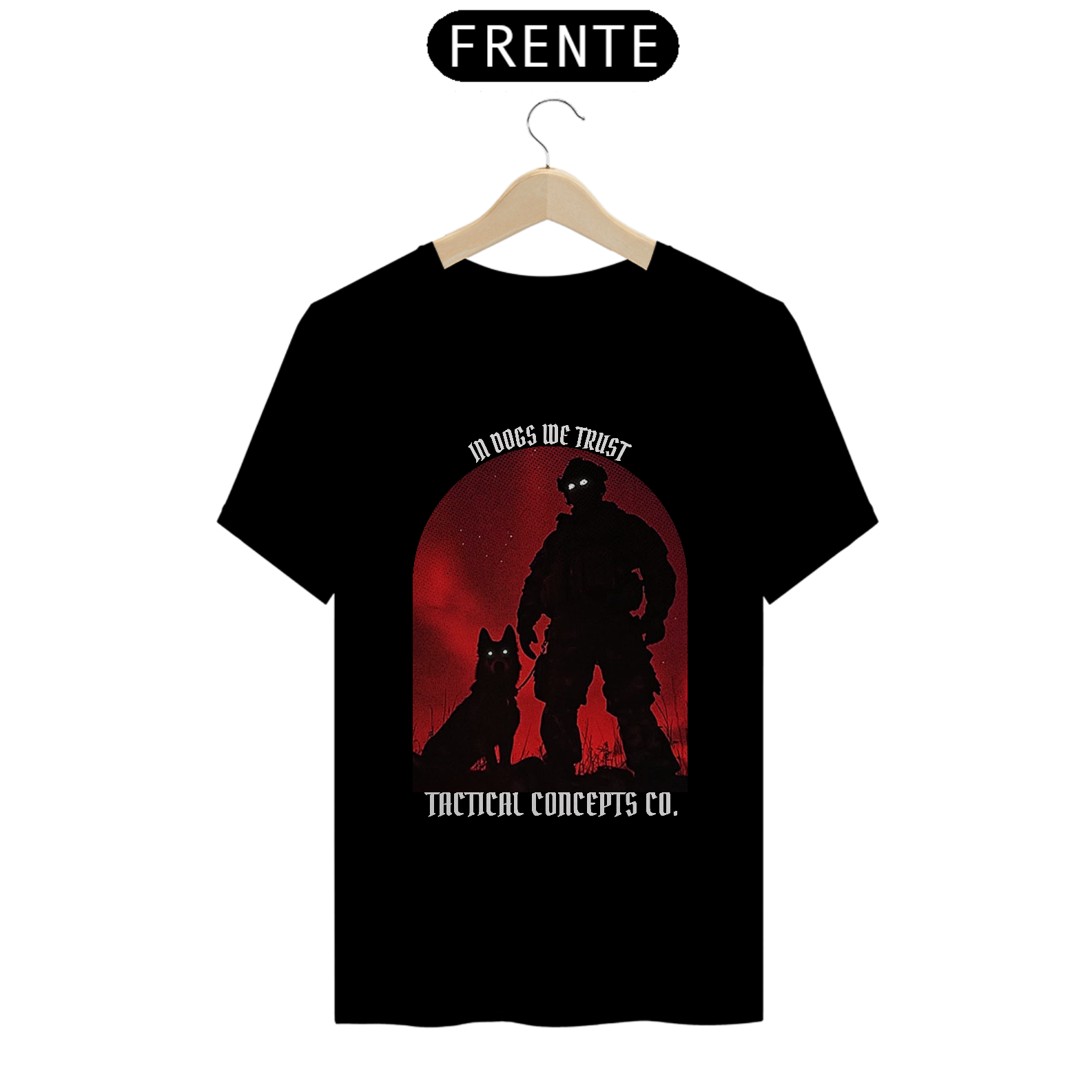 T-shirt | In Dogs We Trust (Frente)