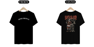 Nome do produto T-shirt | Santa Slayer (Costas)