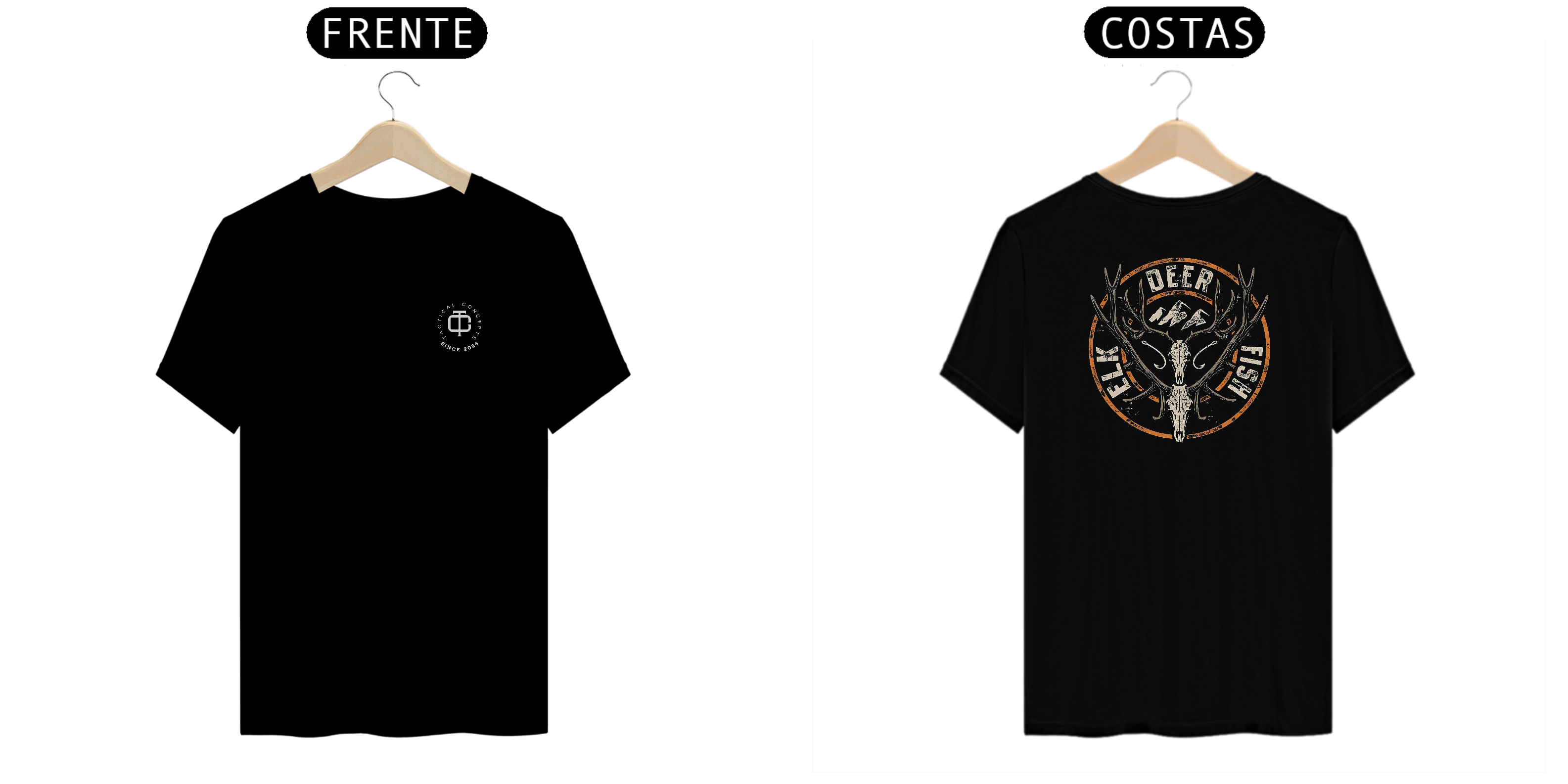 t-shirt | Elk, Deer, Fish