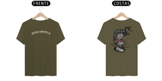 Nome do produto T-shirt | Silent Doctrine (costas)