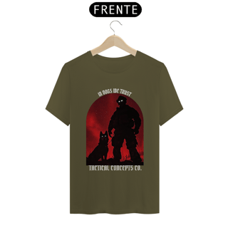 Nome do produto T-shirt | In Dogs We Trust (Frente)