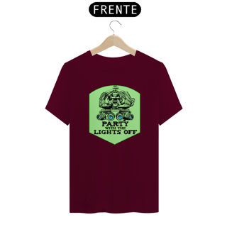 Nome do produto T-shirt | Party With The Lights Off