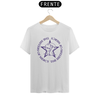 Nome do produto The Sisters of Mercy – Camiseta Símbolo Ritual da Fé Sombria