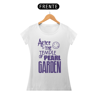 Nome do produto Alice in the Temple of Pearl Garden – Camiseta Feminina Grung