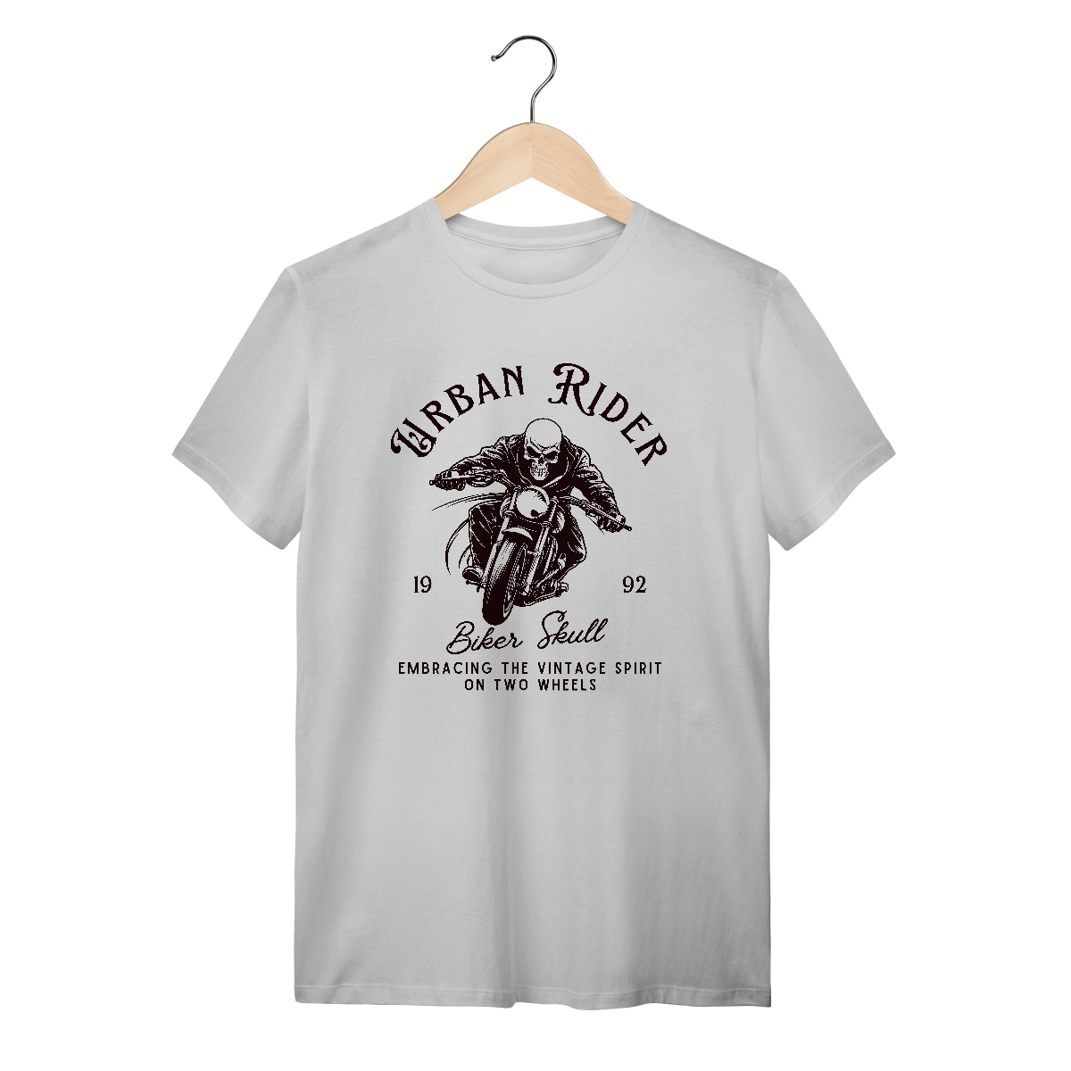 Nome do produto: Camiseta Biker Skull