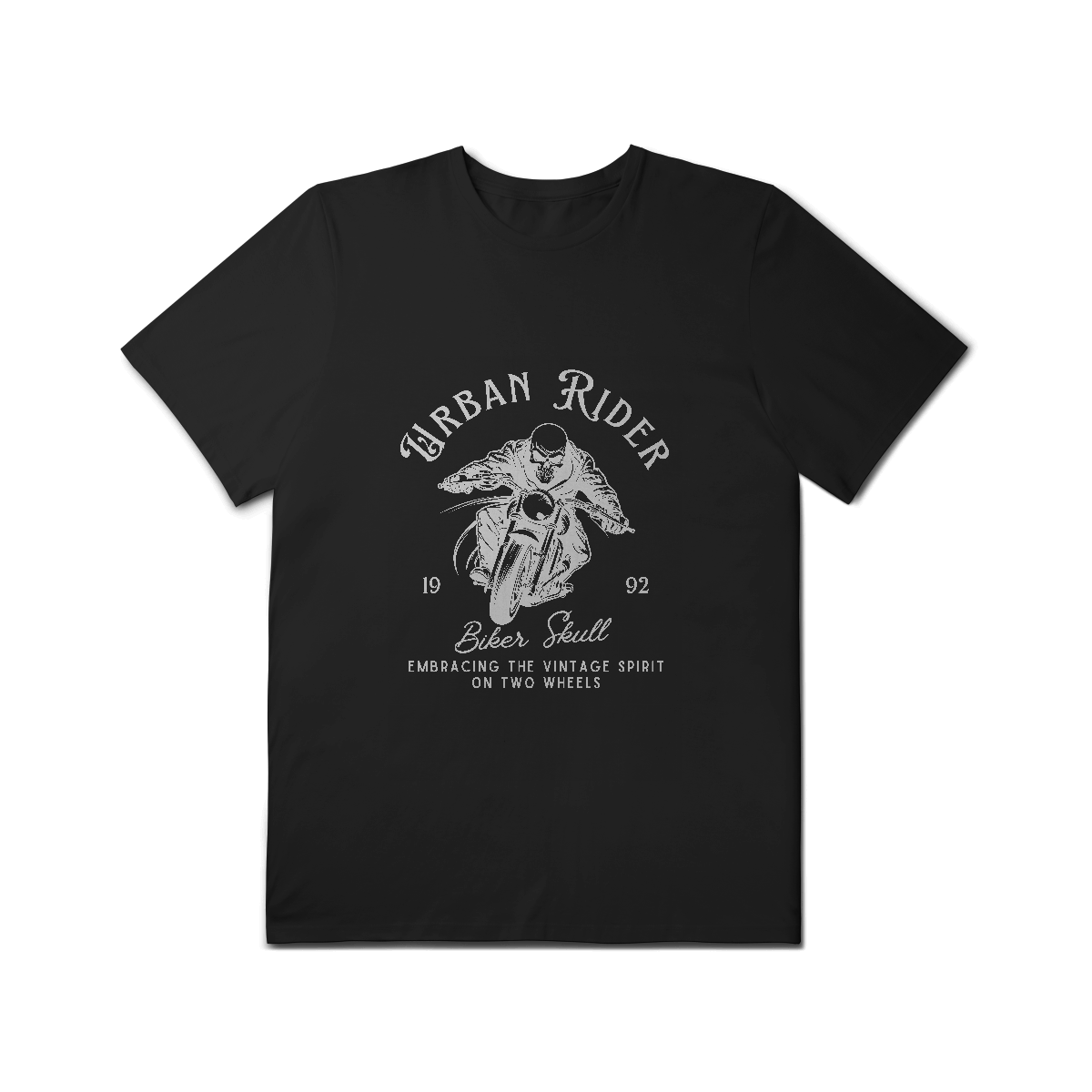 Nome do produto: Camiseta Plus Size Biker Skull