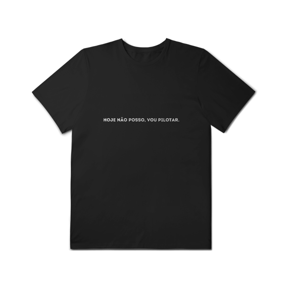 Camiseta Plus Size Vou pilotar