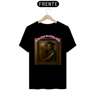 Água mole em pedra dura T-Shirt