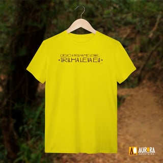 Nome do produto Camiseta – Deixo a Trilha Me Levar