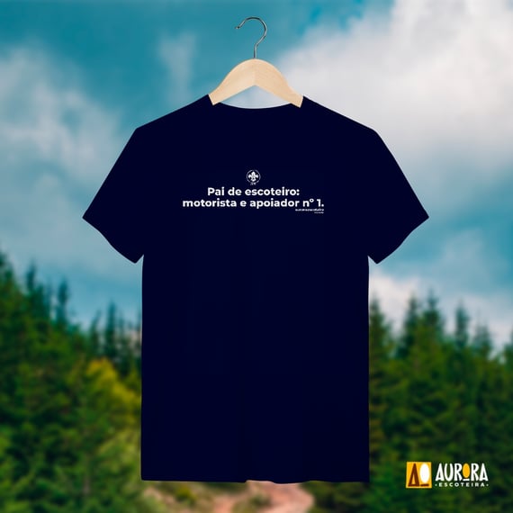 Camiseta Pai de Escoteiro