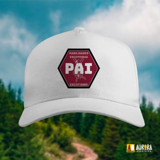 Nome do produto Boné com Tela - Distintivo Pai Nível 3