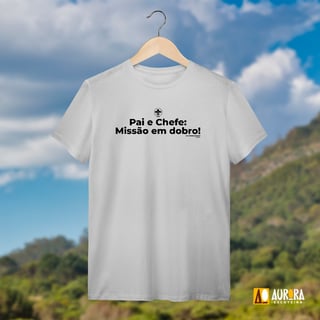 Nome do produto Camiseta Pai e Chefe