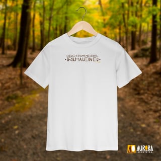 Camiseta Infantil (2 a 8) – Deixo a Trilha Me Levar