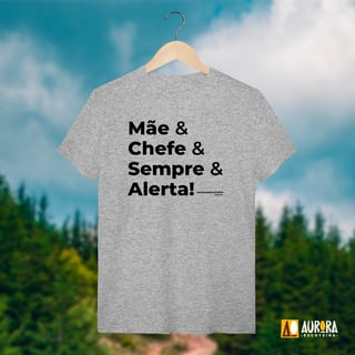 Nome do produto Camiseta Mãe & Chefe - Escoteiro