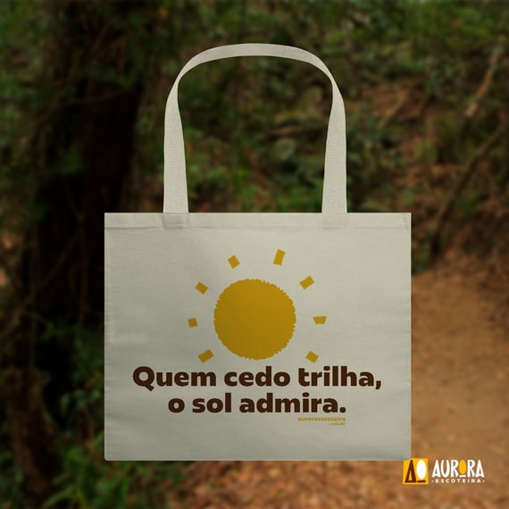 Eco Bag - Quem Cedo Trilha