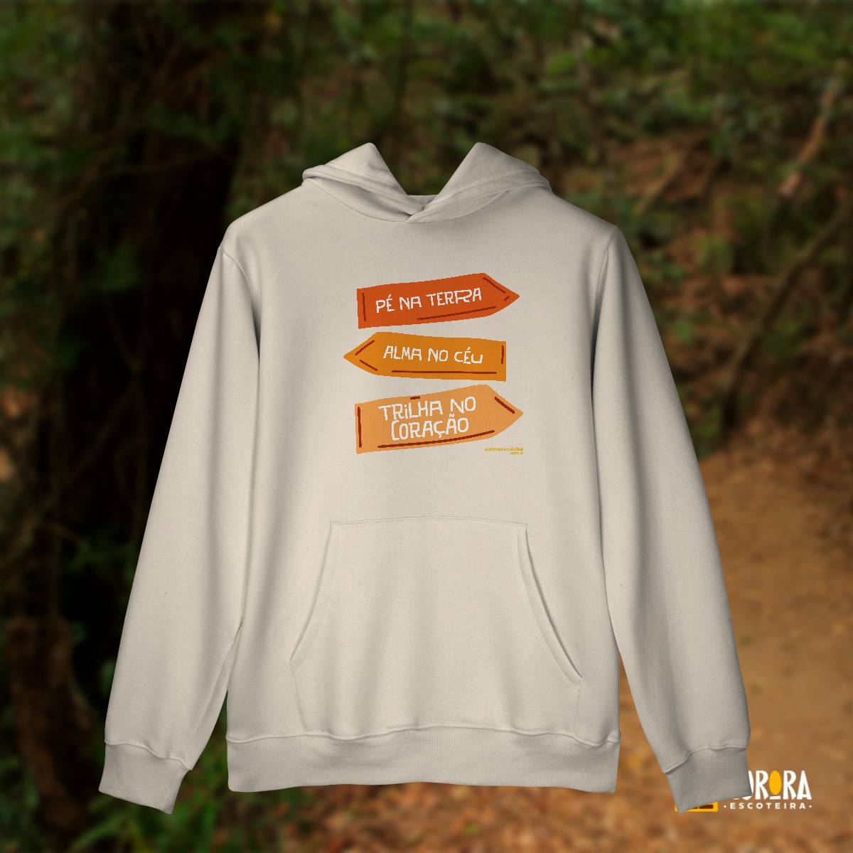 Nome do produto: Moletom Canguru - Pé na Terra