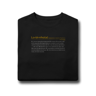 Nome do produto Camiseta Infantil (10 a 14) - Verbete Lobinho