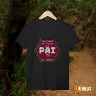 Nome do produto Camiseta Distintivo Pai Nível 3