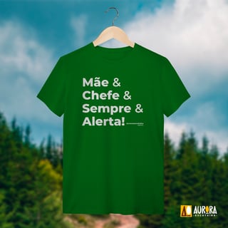 Nome do produto Camiseta Mãe & Chefe - Escoteiro