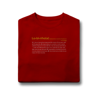 Nome do produto Camiseta Infantil (10 a 14) - Verbete Lobinho