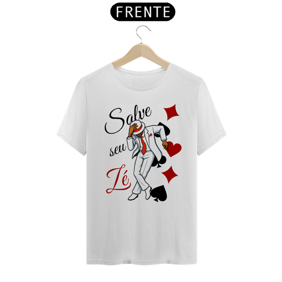 Camiseta Branca Salve Seu Zé