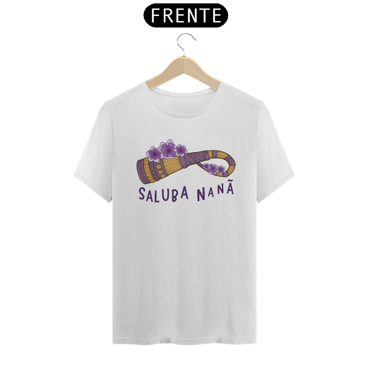Nome do produto: Camiseta Branca Saluba Nanã 