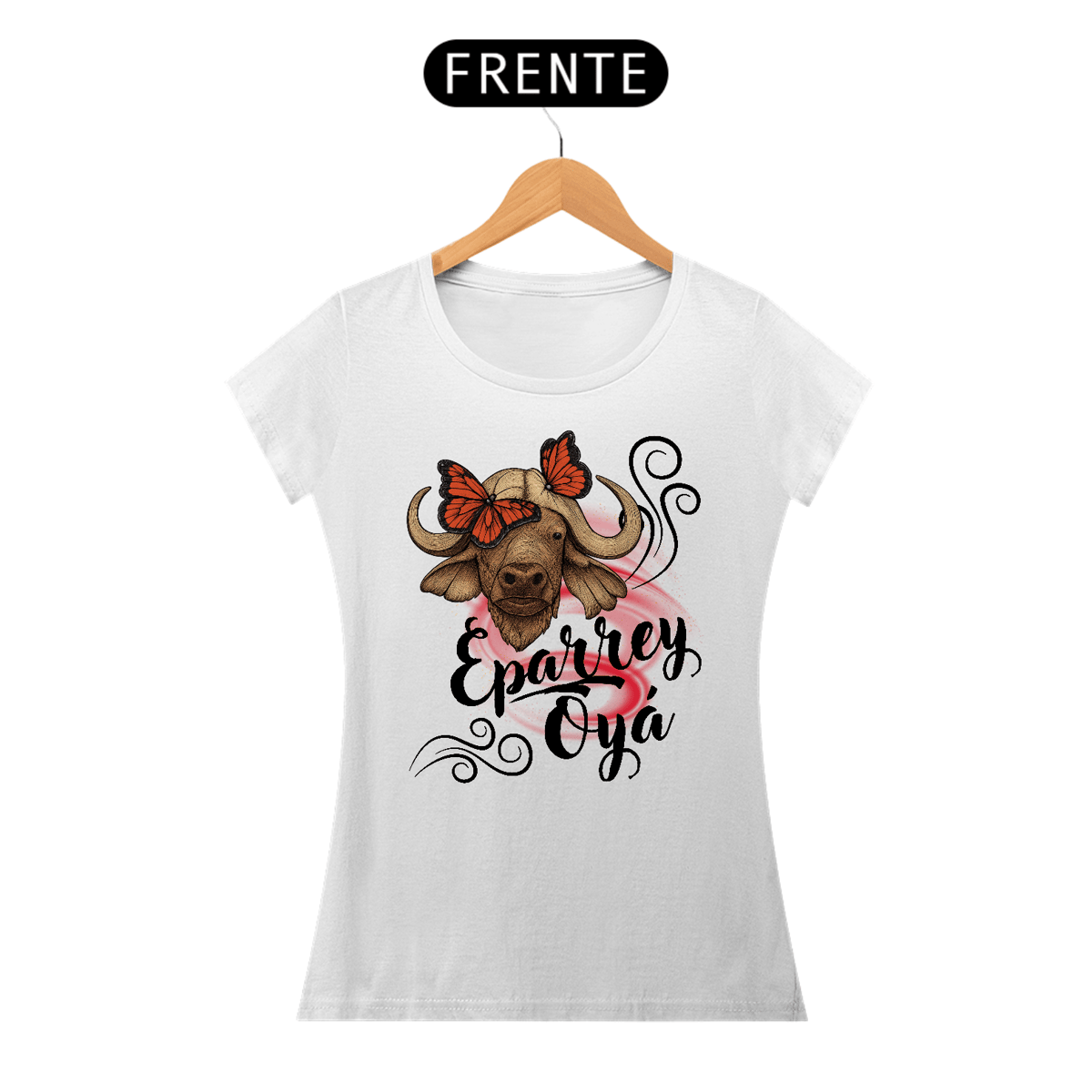 Nome do produto: Baby Look Branca Eparrey Oyá