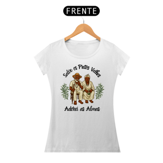 Nome do produtoBaby Look Branca Pretos Velhos